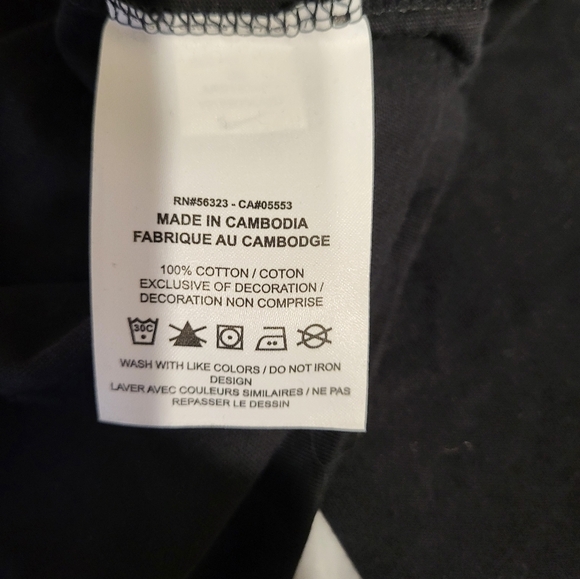 NEW Nike Black Long Sleeve T-shirt, Size 2XL - Picture 6 of 7